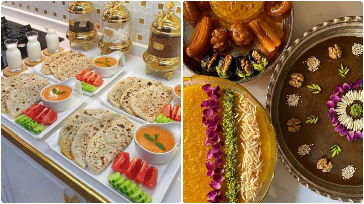 خوراکی مخصوص در سفره افطاری