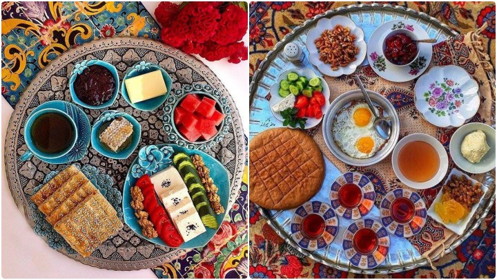 سفره سنتی افطاری
