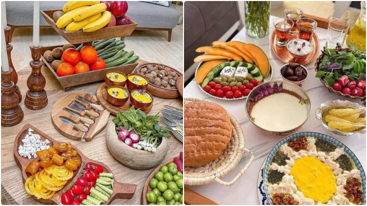 غذای سبک در سفره افطاری