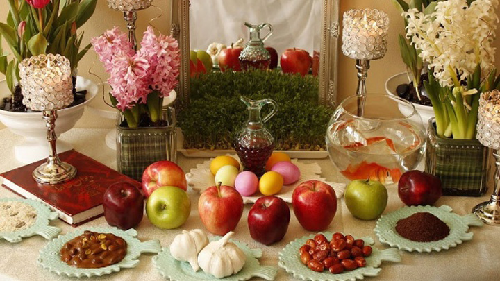 مراحل چیدمان سفره هفت‌سین نوروزی با کمترین هزینه