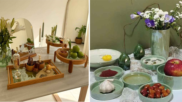 هفت سین چوبی هفت سین چوبی