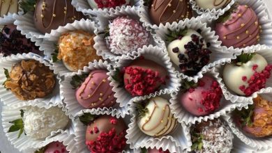 57 ایده جذاب تزیین توت فرنگی با شکلات برای مهمانی