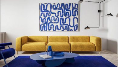 ایدههای خلاقانه برای چیدمان با مبلهای رنگی