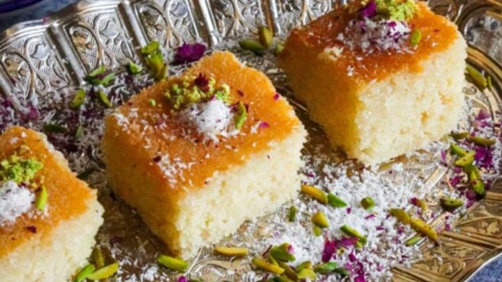 نکات و فوت‌وفن‌ های طرز تهیه بسبوسه عربی