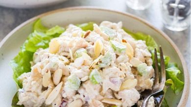 طرز تهیه سالاد مرغ مجلسی با کاهو+ نکات کلیدی