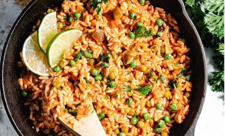 طرز تهیه نخود پلو مکزیکی+ نکات خوشمزهتر شدن