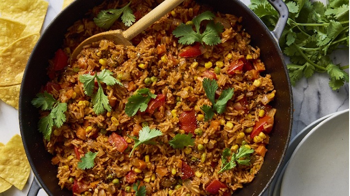 نکات و فوت‌وفن های طرز تهیه نخود پلو مکزیکی