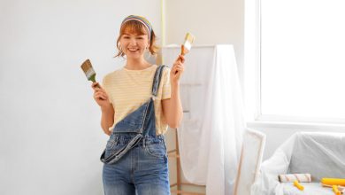 6 ایده ساده و خلاقانه نقاشی روی دیوارهای منزل