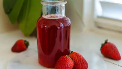 طرز تهیه شربت توت فرنگی+ نکات و فوتوفن ها