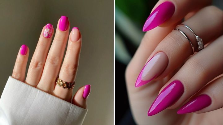 طراحی ناخن سرخابی؛ ترندی جسورانه و شیک