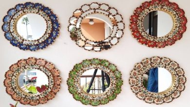 آینه گرد سنتی؛ انتخابی بینظیر برای تکمیل دکور منزل
