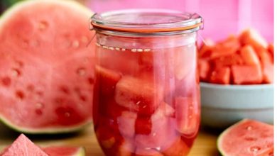 طرز تهیه کمپوت هندوانه+ نکات و فوت‌و‌فن ها