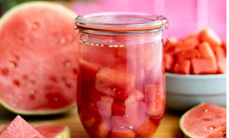 طرز تهیه کمپوت هندوانه+ نکات و فوتوفن ها