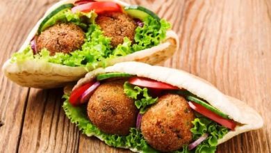 بررسی کالری یک عدد فلافل و ساندویچ فلافل