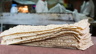 کالری نان لواش چقدر است؟