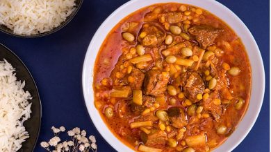 طرز تهیه خورشت قیمه کنگر؛ خورشت مجلسی بهاری