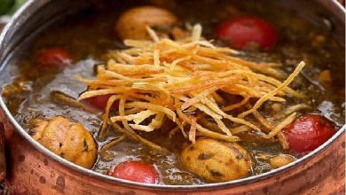 طرز تهیه خورشت تره کوهی؛ خورشت بهاری خوشمزه