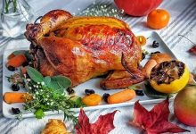 طرز تهیه مرغ شکم پر به روش رستورانی؛ در قابلمه و فر