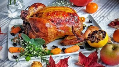 طرز تهیه مرغ شکم پر به روش رستورانی؛ در قابلمه و فر