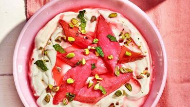 طرز تهیه دسر ریواس و ماست؛ یک انتخاب خنک و خوشمزه