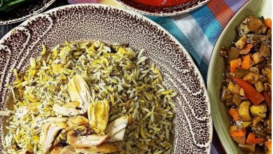 طرز تهیه ریواس پلو+ نکات کلیدی خوشمزهتر شدن