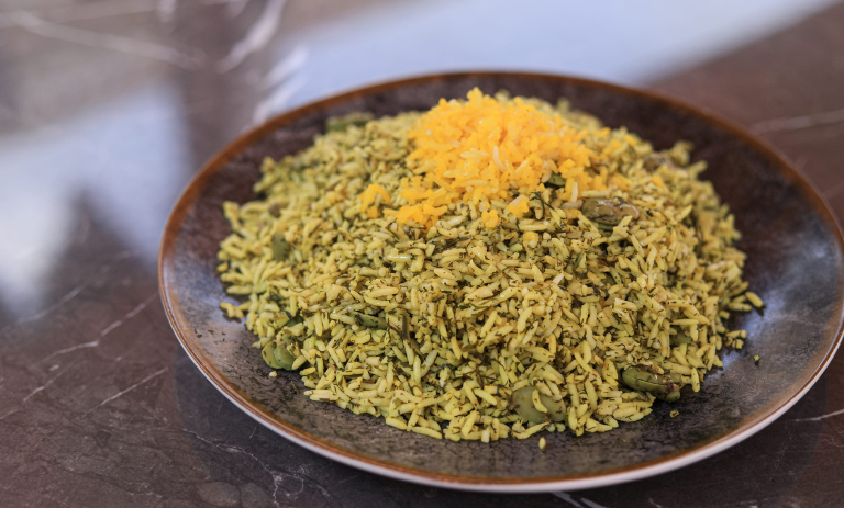 کالری باقالی پلو چقدر است؟