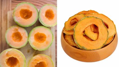 نحوه خشک کردن ملون تازه برای نگهداری طولانی‌مدت