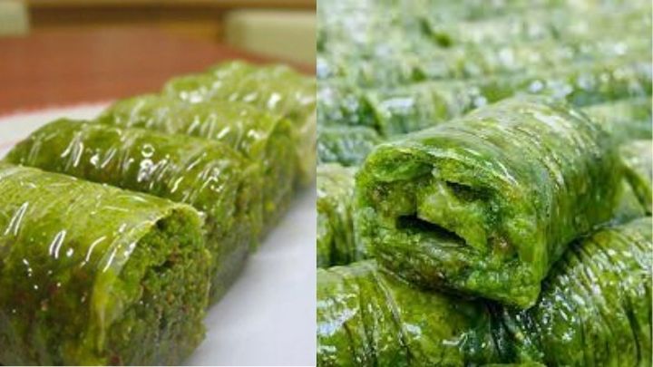 نکات و فوت‌وفن‌ های طرز تهیه دلمه پسته‌ای با خمیر یوفکا