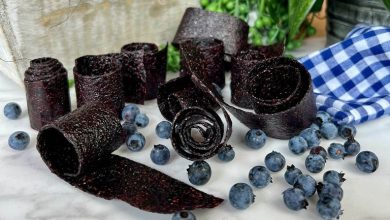 طرز تهیه لواشک بلوبری+ نکات و فوتوفن ها