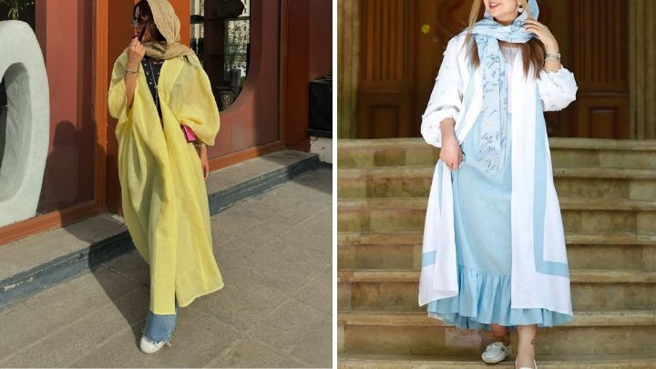 مانتوهای خوش‌رنگ مخصوص هوای گرم