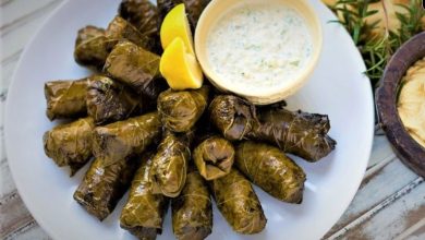 کالری دلمه برگ مو چقدر است؟