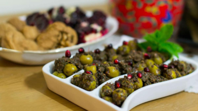 کالری زیتون پرورده چقدر است؟