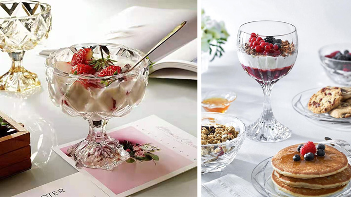 بستنی‌خوری‌های کریستال و کرامبل میوه