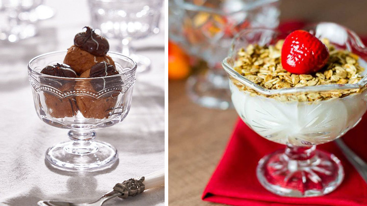 بستنی‌خوری‌های کریستال بزرگ