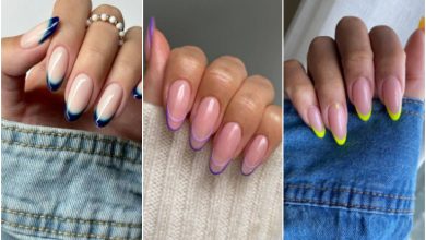 جدیدترین طرحهای ناخن فرنچ؛ بهار 1404