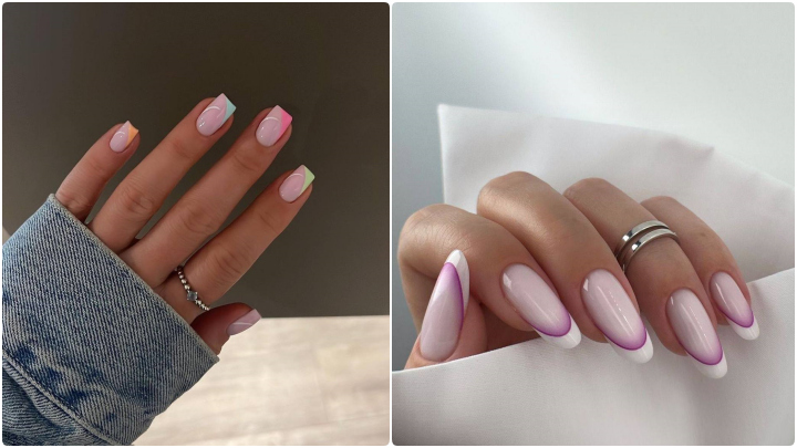 طراحی‌های خاص فرنچ ناخن برای ظاهری آراسته