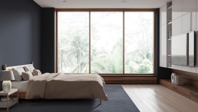 9 روش خلاقانه برای قرار دادن تلویزیون در اتاق خواب