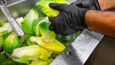 راهنمای جامع شستن کاهو