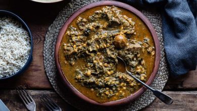 طرز تهیه خورش ریواس رژیمی؛ آسان بدون گوشت