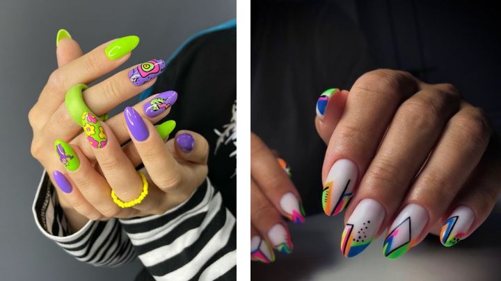 طراحی‌های جذاب نئونی برای دخترانی که متفاوت می‌درخشند 