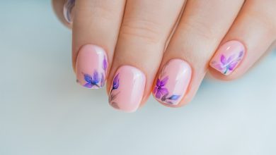 طرح ناخن بهاری