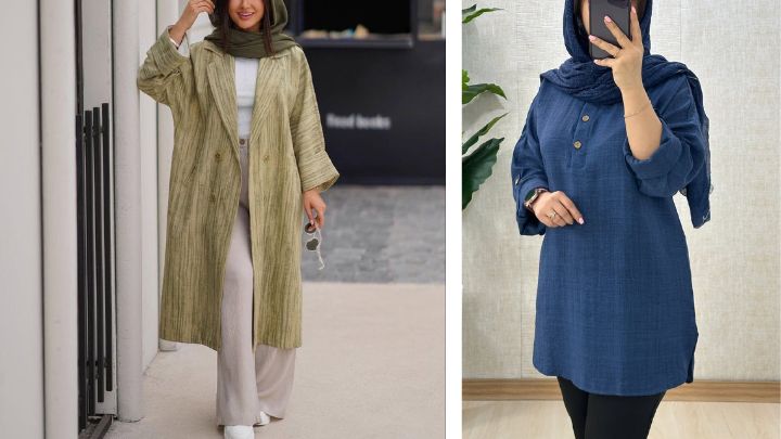 مدل‌های پیشنهادی از مانتوهای اسپرت دخترانه