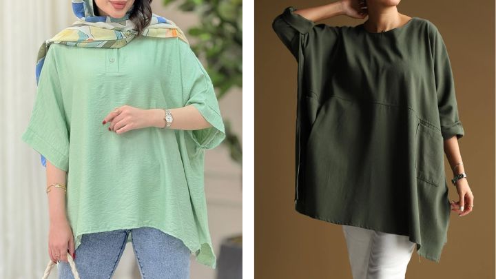 مانتوهایی با پارچههای خنک و طرحهای مدرن مانتوهایی با پارچههای خنک و طرحهای مدرن