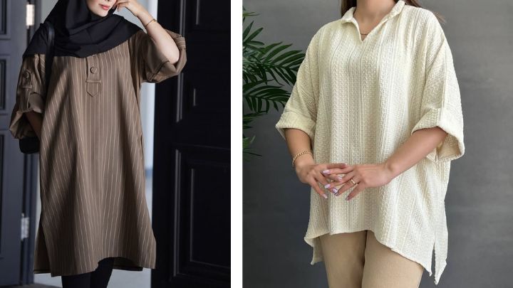 مانتوهای اسپرت با برشهای آزاد و رنگهای تابستانی