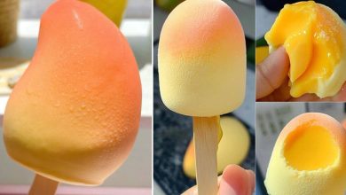 طرز تهیه بستنی سه بعدی انبه