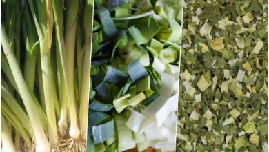 چگونه تره فرنگی تازه را در کمترین زمان خشک کنیم؟