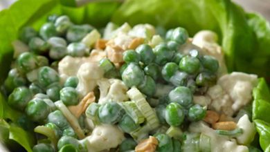 طرز تهیه سالاد نخود فرنگی و مرغ؛ یک وعده سبک و پرانرژی