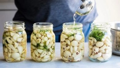 طرز تهیه ترشی سیر صدفی+ نکات کپک نزدن