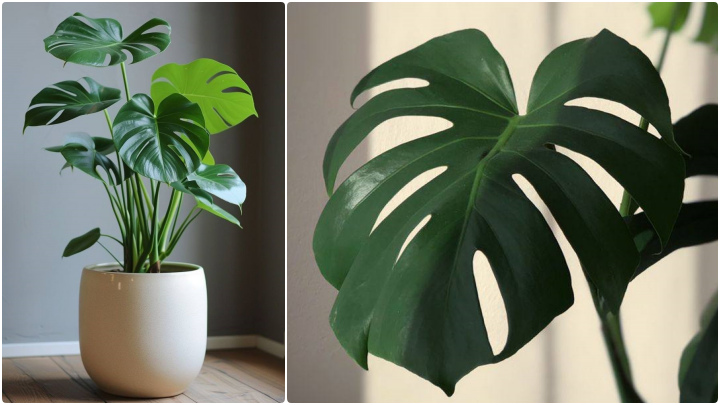 گیاه برگ انجیری (Monstera) گیاه برگ انجیری (Monstera)