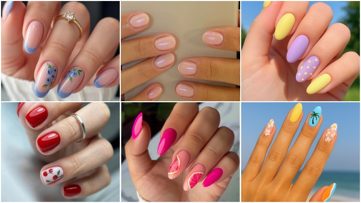 طراحی ناخن با رنگهای زنده مخصوص تابستان ۱۴۰۴ طراحی ناخن با رنگهای زنده مخصوص تابستان ۱۴۰۴